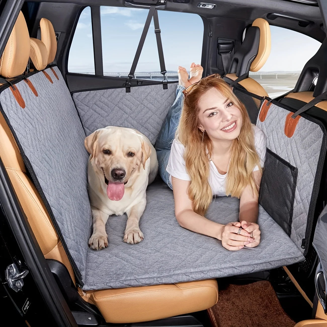 🐾 ItsKova™ Dog Car Seat Cover
