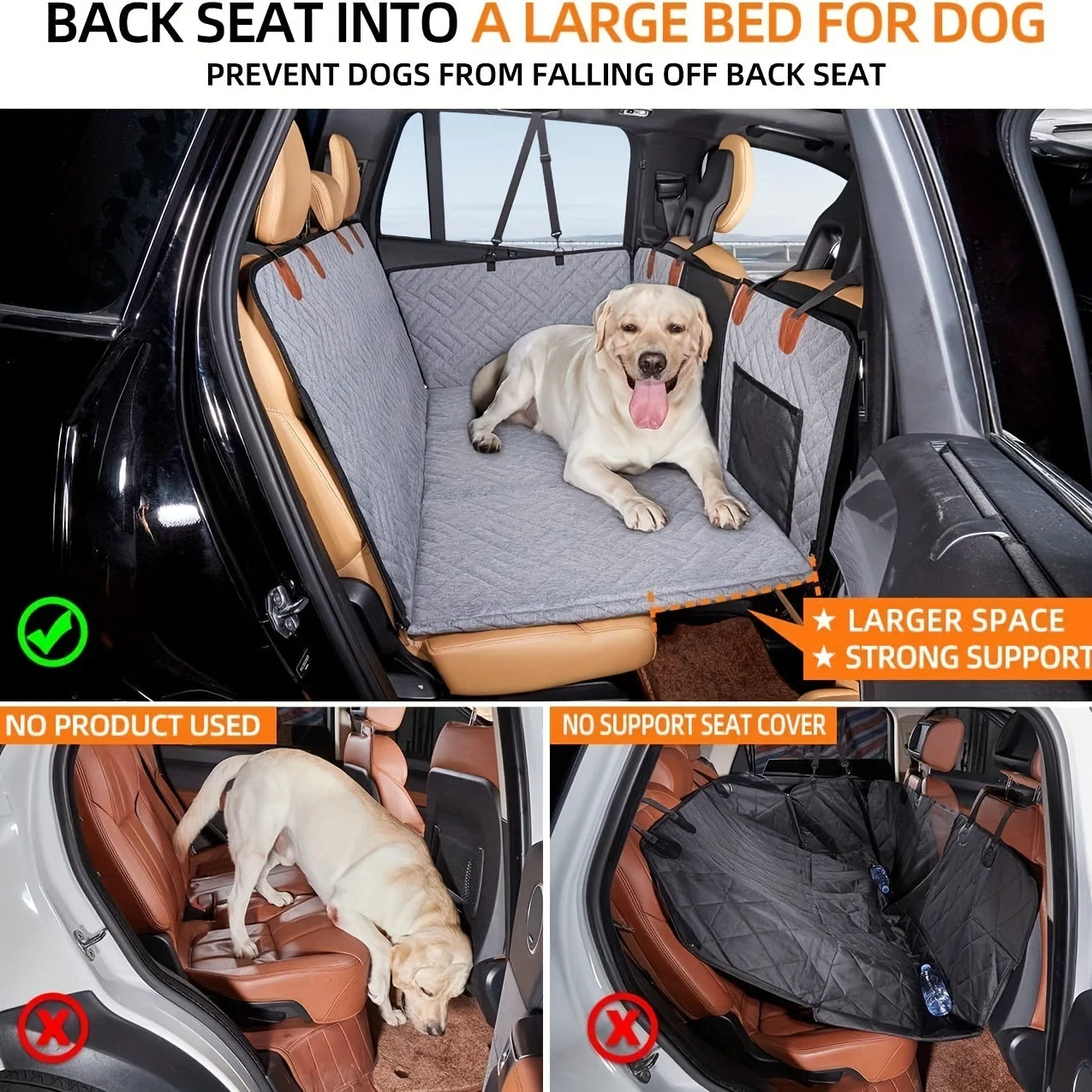 🐾 ItsKova™ Dog Car Seat Cover
